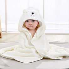 Charger l'image dans la galerie, Serviette de bain bébé à capuche
