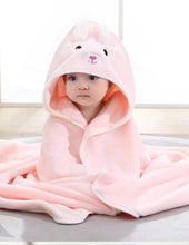 Charger l'image dans la galerie, Serviette de bain bébé à capuche
