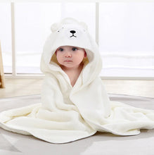 Charger l'image dans la galerie, Serviette de bain bébé à capuche
