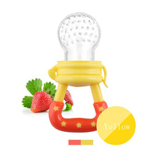 Charger l'image dans la galerie, Tétine grignoteuse bébé en silicone – Fruits et alimentation
