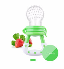 Charger l'image dans la galerie, Tétine grignoteuse bébé en silicone – Fruits et alimentation
