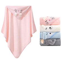 Charger l'image dans la galerie, Serviette de bain bébé à capuche

