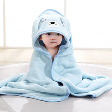 Charger l'image dans la galerie, Serviette de bain bébé à capuche
