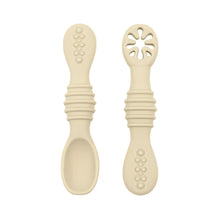 Charger l'image dans la galerie, Cuillère &amp; fourchette bébé en silicone (x2)
